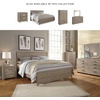 image:imageSignature Design by Ashley Culverbach Farmhouse Full Panel Bed Frame Gray6 Drawer Dresser