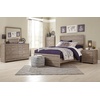 image:imageSignature Design by Ashley Culverbach Farmhouse Full Panel Bed Frame Gray6 Drawer Dresser