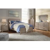 image:imageSignature Design by Ashley Culverbach Farmhouse Full Panel Bed Frame Gray6 Drawer Dresser