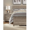 image:imageSignature Design by Ashley Culverbach Farmhouse Full Panel Bed Frame GrayQueen Panel Bed