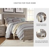 image:imageSignature Design by Ashley Culverbach Farmhouse Full Panel Bed Frame GrayQueen Panel Bed
