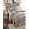 image:imageSignature Design by Ashley Culverbach Farmhouse Full Panel Bed Frame GrayQueen Panel Bed