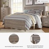 image:imageSignature Design by Ashley Culverbach Farmhouse Full Panel Bed Frame GrayQueen Panel Bed
