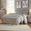 image:imageSignature Design by Ashley Culverbach Farmhouse Full Panel Bed Frame GrayQueen Panel Bed