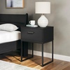 image:imageSignature Design by Ashley Deanlow 1Drawer Nightstand BrownBlack