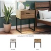 image:imageSignature Design by Ashley Deanlow 1Drawer Nightstand BrownLight Brown  Black