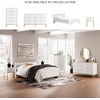 image:imageSignature Design by Ashley Deanlow 1Drawer Nightstand BrownWhite  Gold
