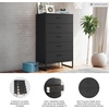image:imageSignature Design by Ashley Deanlow Chest of Drawers Tall Bedroom DresserBlack