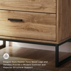image:imageSignature Design by Ashley Deanlow Chest of Drawers Tall Bedroom DresserLight Brown  Black