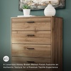 image:imageSignature Design by Ashley Deanlow Chest of Drawers Tall Bedroom DresserLight Brown  Black
