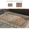 image:imageSignature Design by Ashley Flynnwick 5x7 Shag Rug Geometric Colorblock CreamPinkGray Stain Resistant Contemporary Polypropylene Area Rug for Living Room and Bedroom 53 W x 71 DSiennaIvoryBlack
