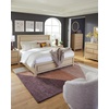 image:imageSignature Design by Ashley Flynnwick 5x7 Shag Rug Geometric Colorblock CreamPinkGray Stain Resistant Contemporary Polypropylene Area Rug for Living Room and Bedroom 53 W x 71 DCreamPinkOcher