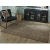image:imageSignature Design by Ashley Flynnwick 5x7 Shag Rug Geometric Colorblock CreamPinkGray Stain Resistant Contemporary Polypropylene Area Rug for Living Room and Bedroom 53 W x 71 DBrownIvory