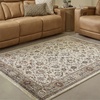 image:imageSignature Design by Ashley Flynnwick 5x7 Shag Rug Geometric Colorblock CreamPinkGray Stain Resistant Contemporary Polypropylene Area Rug for Living Room and Bedroom 53 W x 71 DBlueBrownBeige
