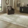 image:imageSignature Design by Ashley Flynnwick 5x7 Shag Rug Geometric Colorblock CreamPinkGray Stain Resistant Contemporary Polypropylene Area Rug for Living Room and Bedroom 53 W x 71 DCreamBrownTaupe