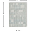 image:imageSignature Design by Ashley Flynnwick 5x7 Shag Rug Geometric Colorblock CreamPinkGray Stain Resistant Contemporary Polypropylene Area Rug for Living Room and Bedroom 53 W x 71 DBlueIvory