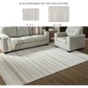 image:imageSignature Design by Ashley Flynnwick 5x7 Shag Rug Geometric Colorblock CreamPinkGray Stain Resistant Contemporary Polypropylene Area Rug for Living Room and Bedroom 53 W x 71 DIvoryTan