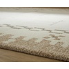 image:imageSignature Design by Ashley Flynnwick 5x7 Shag Rug Geometric Colorblock CreamPinkGray Stain Resistant Contemporary Polypropylene Area Rug for Living Room and Bedroom 53 W x 71 DCreamBrownTaupe