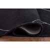 image:imageSignature Design by Ashley Flynnwick 5x7 Shag Rug Geometric Colorblock CreamPinkGray Stain Resistant Contemporary Polypropylene Area Rug for Living Room and Bedroom 53 W x 71 DBlackWhite