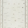 image:imageSignature Design by Ashley Flynnwick 5x7 Shag Rug Geometric Colorblock CreamPinkGray Stain Resistant Contemporary Polypropylene Area Rug for Living Room and Bedroom 53 W x 71 DCreamBrownTaupe