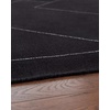 image:imageSignature Design by Ashley Flynnwick 5x7 Shag Rug Geometric Colorblock CreamPinkGray Stain Resistant Contemporary Polypropylene Area Rug for Living Room and Bedroom 53 W x 71 DBlackWhite