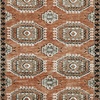 image:imageSignature Design by Ashley Flynnwick 5x7 Shag Rug Geometric Colorblock CreamPinkGray Stain Resistant Contemporary Polypropylene Area Rug for Living Room and Bedroom 53 W x 71 DSiennaIvoryBlack