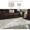 image:imageSignature Design by Ashley Flynnwick 5x7 Shag Rug Geometric Colorblock CreamPinkGray Stain Resistant Contemporary Polypropylene Area Rug for Living Room and Bedroom 53 W x 71 DWhite and Gray Marble