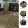image:imageSignature Design by Ashley Flynnwick 5x7 Shag Rug Geometric Colorblock CreamPinkGray Stain Resistant Contemporary Polypropylene Area Rug for Living Room and Bedroom 53 W x 71 DBrownIvory