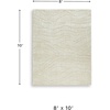 image:imageSignature Design by Ashley Flynnwick 5x7 Shag Rug Geometric Colorblock CreamPinkGray Stain Resistant Contemporary Polypropylene Area Rug for Living Room and Bedroom 53 W x 71 DBeigeTan