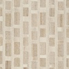 image:imageSignature Design by Ashley Flynnwick 5x7 Shag Rug Geometric Colorblock CreamPinkGray Stain Resistant Contemporary Polypropylene Area Rug for Living Room and Bedroom 53 W x 71 DTanBrownWhite