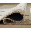 image:imageSignature Design by Ashley Flynnwick 5x7 Shag Rug Geometric Colorblock CreamPinkGray Stain Resistant Contemporary Polypropylene Area Rug for Living Room and Bedroom 53 W x 71 DCreamBrownTaupe