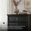 image:imageSignature Design by Ashley Fortman White 7Drawer Wide Dresser for BedroomBlack