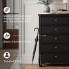 image:imageSignature Design by Ashley Fortman White 7Drawer Wide Dresser for BedroomBlack