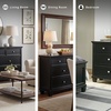 image:imageSignature Design by Ashley Fortman White 7Drawer Wide Dresser for BedroomBlack