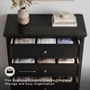 image:imageSignature Design by Ashley Fortman White 7Drawer Wide Dresser for BedroomBlack