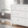 image:imageSignature Design by Ashley Fortman White 7Drawer Wide Dresser for BedroomWhite
