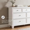 image:imageSignature Design by Ashley Fortman White 7Drawer Wide Dresser for BedroomWhite