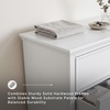 image:imageSignature Design by Ashley Fortman White 7Drawer Wide Dresser for BedroomWhite
