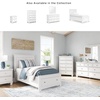 image:imageSignature Design by Ashley Fortman White 7Drawer Wide Dresser for BedroomWhite