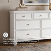 image:imageSignature Design by Ashley Fortman White 7Drawer Wide Dresser for BedroomWhite