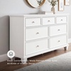 image:imageSignature Design by Ashley Fortman White 7Drawer Wide Dresser for BedroomWhite