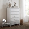 image:imageSignature Design by Ashley Fortman White 7Drawer Wide Dresser for BedroomWhite
