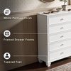 image:imageSignature Design by Ashley Fortman White 7Drawer Wide Dresser for BedroomWhite
