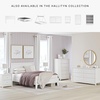 image:imageSignature Design by Ashley Hallityn Full Panel Headboard Matte WhiteFull