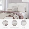 image:imageSignature Design by Ashley Hallityn Full Panel Headboard Matte WhiteFull