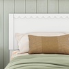 image:imageSignature Design by Ashley Hallityn Full Panel Headboard Matte WhiteTwin