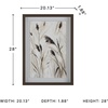image:imageSignature Design by Ashley Honslow Framed Wall Art Set of 3 Brown
