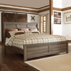 image:imageSignature Design by Ashley Juararo Queen Panel Headboard Dark BrownCalifornia King