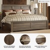 image:imageSignature Design by Ashley Juararo Queen Panel Headboard Dark BrownCalifornia King