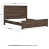 image:imageSignature Design by Ashley Juararo Queen Panel Headboard Dark BrownCalifornia King